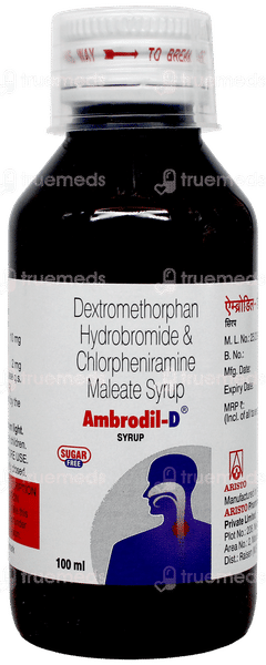 Ambrodil D Sugar Free Syrup 100Ml